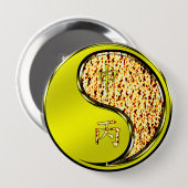 Jahr des Affen Button (Vorne & Hinten)