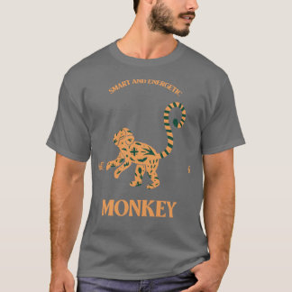 Jahr des Affen Chinesischer Zodiak 1 T-Shirt