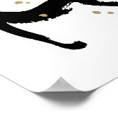 Jahr des Affen - Chinesischer Zodiak Poster (Ecke)