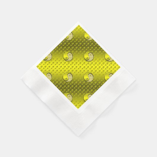 Jahr des Affen Serviette (Ecke)