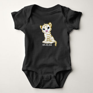 Jahr des Baby Baby Bodysuit Strampler