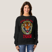 Jahr des Bengalischen Tiger 2022 Bengalisch Tiger  Sweatshirt (Vorne ganz)