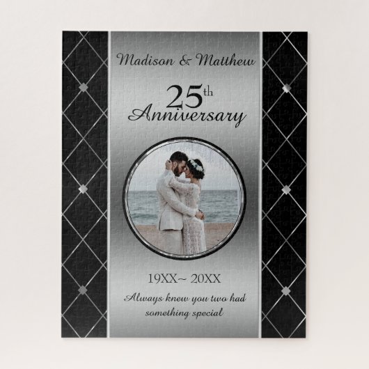 Jahr des benutzerdefinierten Fotos Diamonds Puzzle (Vertikal)