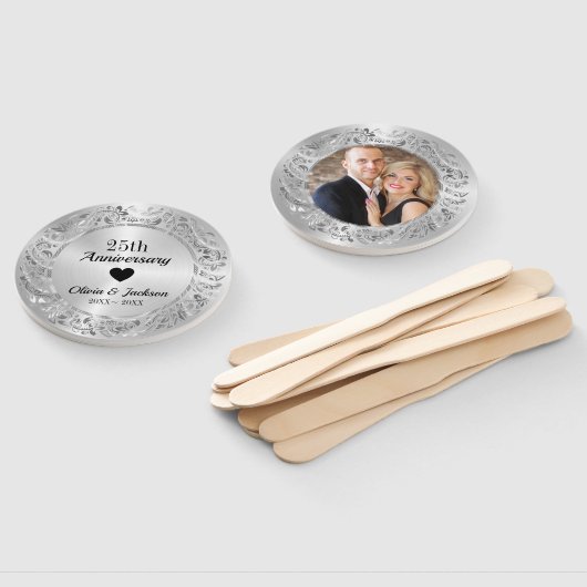 Jahr des benutzerdefinierten Fotos Fächer (Non-assembled)