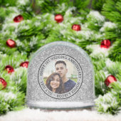 Jahr des benutzerdefinierten Fotos Schneekugeln (Weihnachten)