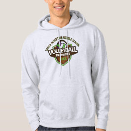 Jahr des benutzerdefinierten Volleyball-Turniers Hoodie