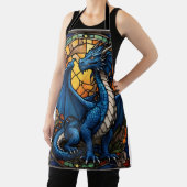 Jahr des blauen Drachen 2024 Schürze (InSitu)