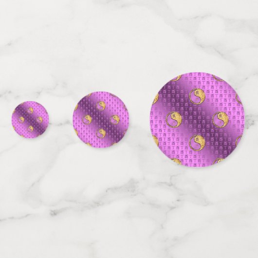 Jahr des Brandrosters Konfetti (Rückseiten)