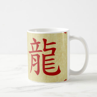 Jahr des chinesischen Drachenzeichens Kaffeetasse