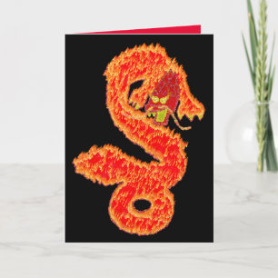 Jahr des chinesischen Lunar-Neujahrsfest-Glitzer d Feiertagskarte