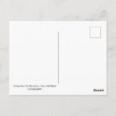 Jahr des Chinesischen Neujahrsfahrrads Postkarte (Rückseite)