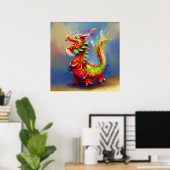 Jahr des Drachen 11 Poster (Heimbüro)
