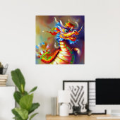Jahr des Drachen 1 Poster (Heimbüro)