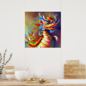 Jahr des Drachen 1 Poster (Küche)