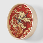 Jahr des Drachen 2024 Chinesisches Mondjahr 2024 Uhr (Winkel)