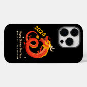 Jahr des Drachen 2024 Chinesisches Neujahr Case-Mate iPhone Hülle (Rückseite (Horizontal))