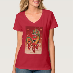Jahr des Drachen 2024 Chinesisches Neujahr T-Shirt