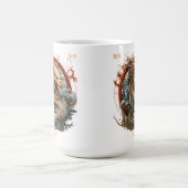 Jahr des Drachen 2024 Kaffeetasse (Mittel)