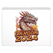 Jahr des Drachen 2024 Kalender (Titelbild)