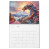 Jahr des Drachen 2024 Kalender (Jan 2027)
