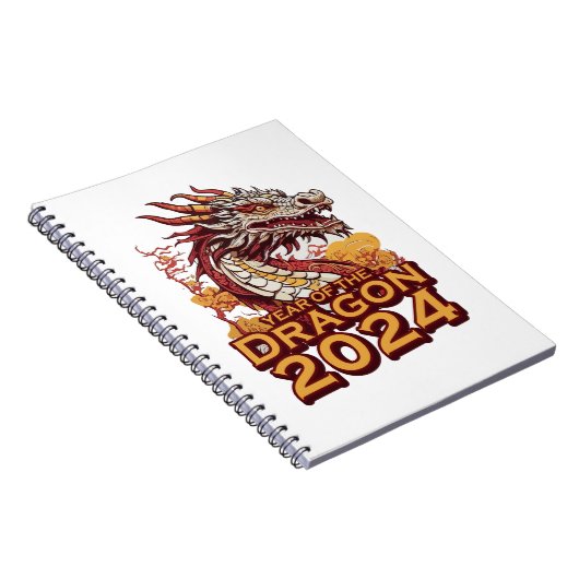Jahr des Drachen 2024 Notizblock (Rechte Seite)