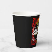 Jahr des Drachen 2024 Pappbecher (Rechts)