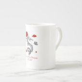 Jahr des Drachen 2024 Porzellantasse (Vorderseite Rechts)