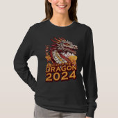 Jahr des Drachen 2024 Shirts, Jahr des Drachen T-Shirt (Vorderseite)