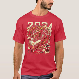 Jahr des Drachen 2024 T-Shirt
