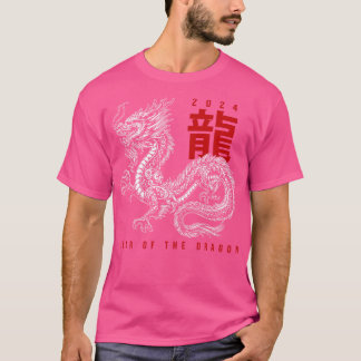 Jahr des Drachen 2024 T-Shirt