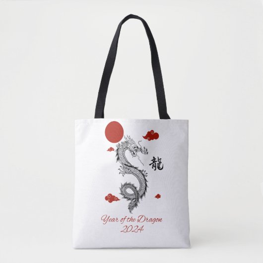 Jahr des Drachen 2024 Tasche (Vorderseite)