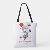 Jahr des Drachen 2024 Tasche (Rückseite)