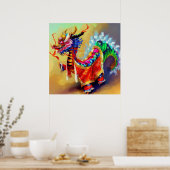 Jahr des Drachen 7 Poster (Küche)