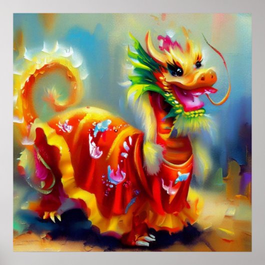 Jahr des Drachen 8 Poster (Vorne)