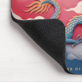 Jahr des Drachen anpassbar Mousepad (Ecke)
