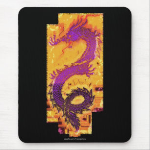 Jahr des Drachen, Asiat, Chinese, mythischer Mousepad