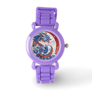 Jahr des Drachen BEGRENZT. Sehen Sie Armbanduhr