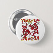 Jahr des Drachen Button (Vorne & Hinten)