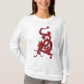 Jahr des Drachen - chinesischer Drache T-Shirt (Vorderseite)
