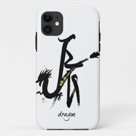 Jahr des Drachen - chinesischer Tierkreis Case-Mate iPhone Hülle (Rückseite)