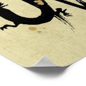 Jahr des Drachen - Chinesischer Zodiak Poster (Ecke)