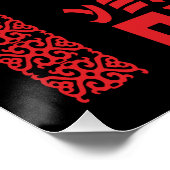 Jahr des Drachen - Chinesisches Neujahr 2024 Poster (Ecke)