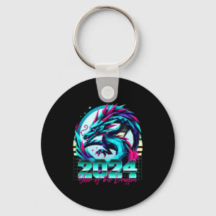 Jahr des Drachen Chinesisches Neujahrs-Zodiakzeich Schlüsselanhänger