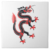 Jahr des Drachen Fliese (Vorderseite)
