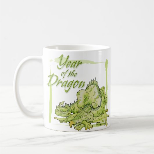 Jahr des Drachen Kaffeetasse (Links)
