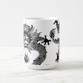 Jahr des Drachen Kaffeetasse (Mittel)