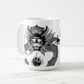 Jahr des Drachen Kaffeetasse (Vorderseite Links)