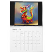Jahr des Drachen Kalender (Feb 2027)