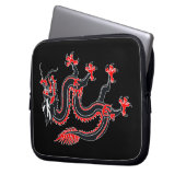 Jahr des Drachen Laptopschutzhülle (Vorderseite Links)