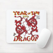 Jahr des Drachen Mousepad (Mit Mouse)